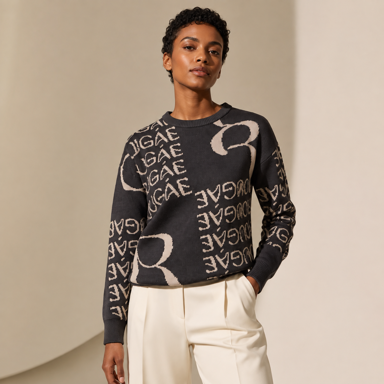 ROUGÁE Sweater - Cracked Pepper - Image 3