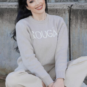 ROUGÁE Sweater in Sandy Fawn